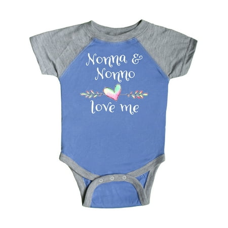 Inktastic Nonna and Nonno Love Me- Heart Grandchild Gift Baby Boy or Baby Girl Bodysuit
Inktastic Nonna and Nonno Love Me- Heart Grandchild Gift Baby Boy or Baby Girl Bodysuit
