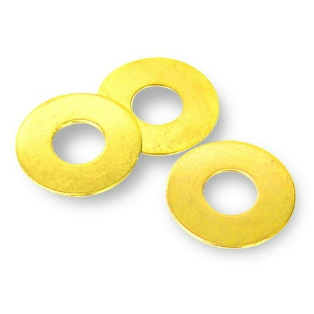 National Artcraft® 3/4 Round Brass-Plated Flat Steel Washer - (Pkg/100)
National Artcraft® 3/4 Round Brass-Plated Flat Steel Washer - (Pkg/100)