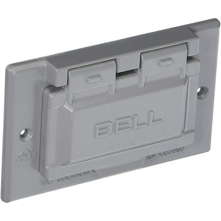 Hubbell 5101-0 Bell Raco 1-Hole Weatherproof Device Cover 4-9/16 In L X 2-13/16 In W X 3/4 In T Gray quot quot Grey Single Pack
Hubbell 5101-0 Bell Raco 1-Hole Weatherproof Device Cover 4-9/16 In L X 2-13/16 In W X 3/4 In T Gray quot quot Grey Single Pack