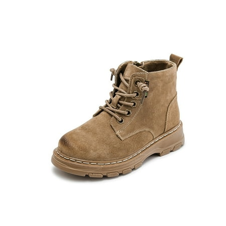 Kesitin Girls Non-Slip Casual Round Toe Leather Boot Kids Party Breathable Ankle Boots Bullhide Single Shoes Khaki 1Y
Kesitin Girls Non-Slip Casual Round Toe Leather Boot Kids Party Breathable Ankle Boots Bullhide Single Shoes Khaki 1Y