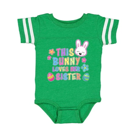 Inktastic This Bunny Loves Her Sister with Bunny Face and Flowers Gift Baby Girl Bodysuit
Inktastic This Bunny Loves Her Sister with Bunny Face and Flowers Gift Baby Girl Bodysuit