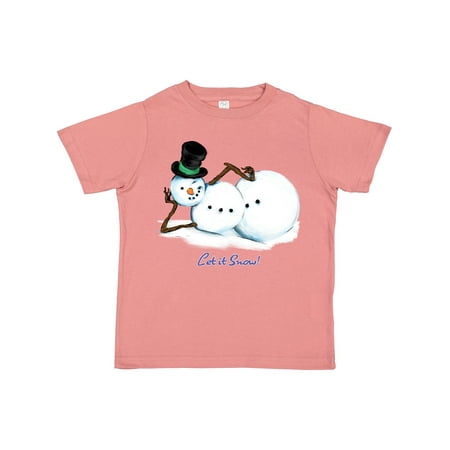 Inktastic Let It Snow Sassy Snowman in Top Hat Gift Toddler Boy or Toddler Girl T-Shirt
Inktastic Let It Snow Sassy Snowman in Top Hat Gift Toddler Boy or Toddler Girl T-Shirt