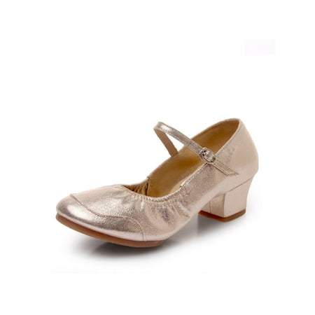 Harsuny Women Social Soft Latin Salsa Dancing Shoe Casual Ankle Strap Practice Comfort Chunky Heel Ballroom Dance Shoes Light Gold Style B 4.5
Harsuny Women Social Soft Latin Salsa Dancing Shoe Casual Ankle Strap Practice Comfort Chunky Heel Ballroom Dance Shoes Light Gold Style B 4.5