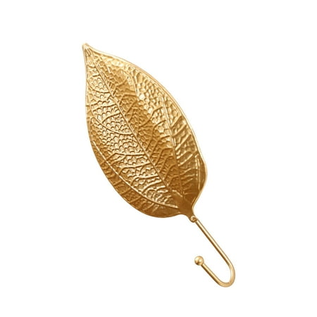 Wall Storage Hook Leaf Shape Hanging Hook Iron Hanger for Home Decoration Maple Leaf Gold
Wall Storage Hook Leaf Shape Hanging Hook Iron Hanger for Home Decoration Maple Leaf Gold