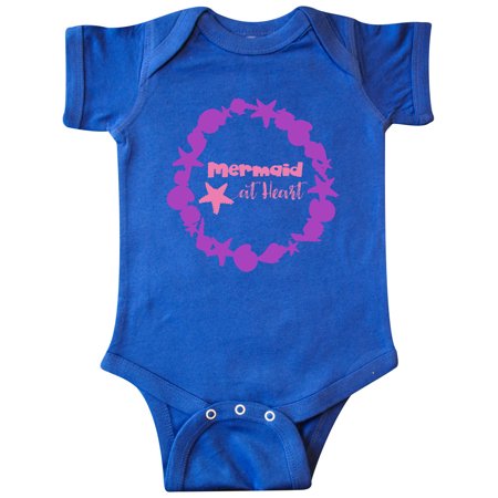 Inktastic Mermaid At Heart Seashell Starfish - Pink Purple Gift Baby Girl Bodysuit
Inktastic Mermaid At Heart Seashell Starfish - Pink Purple Gift Baby Girl Bodysuit