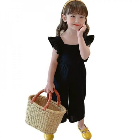 Summer Girls Korean Cute Jumpsuit Baby Kids Open Back Sleeveless Clothes Wide Leg Pants One Piece 2-7Years Children Overalls
Summer Girls Korean Cute Jumpsuit Baby Kids Open Back Sleeveless Clothes Wide Leg Pants One Piece 2-7Years Children Overalls