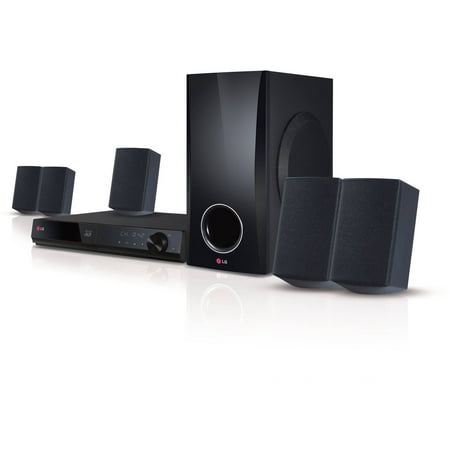 LG 5.1ch 500W 3D Blu-ray Home Theater System BH5140S, Refurbished