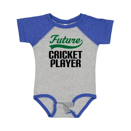 Inktastic Future Cricket Player Gift Baby Boy Bodysuit