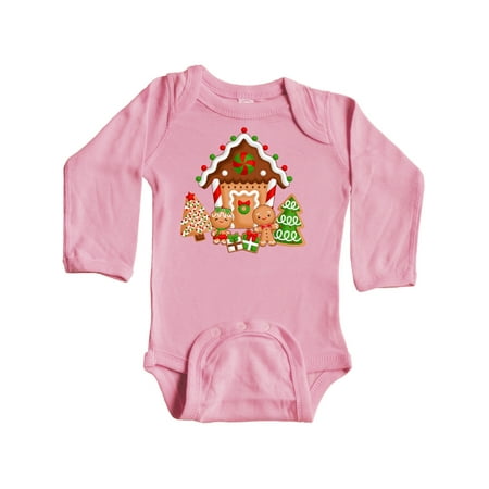Inktastic Gingerbread House Christmas Gift Baby Boy or Baby Girl Long Sleeve Bodysuit
Inktastic Gingerbread House Christmas Gift Baby Boy or Baby Girl Long Sleeve Bodysuit