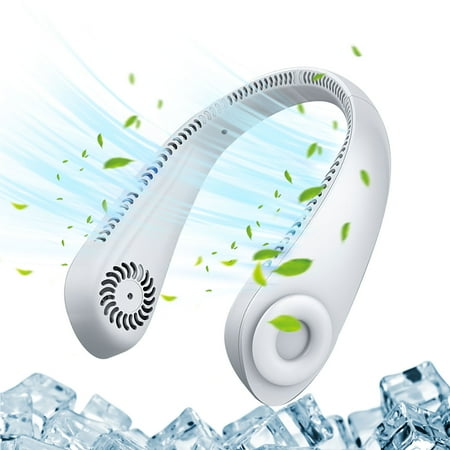 Portable Neck Fan Hands Free Bladeless Fan 5000mAh Battery Operated Wearable Personal Fan 3 Speeds Mini Cooling Fan for Outdoor
Portable Neck Fan Hands Free Bladeless Fan 5000mAh Battery Operated Wearable Personal Fan 3 Speeds Mini Cooling Fan for Outdoor