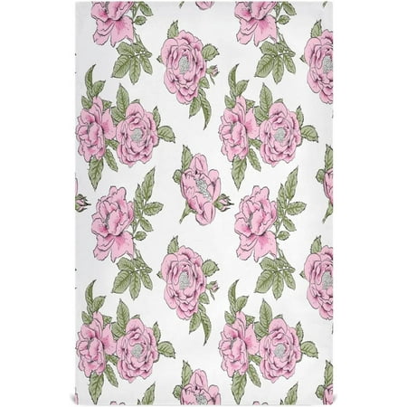 Bestwell 1 Pack Pink Rose Leaves Kitchen Towels Soft Absorbent Dish Towels Reusable Tea Towels Set 28 x 18
Bestwell 1 Pack Pink Rose Leaves Kitchen Towels Soft Absorbent Dish Towels Reusable Tea Towels Set 28 x 18