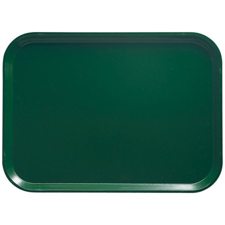 Cambro 10" x 14" Food Trays, Fiberglass, 12PK, Sherwood Green, 1014-119