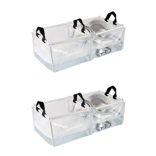 SE OD-WS2DS Double Lavabo Pliable Portable