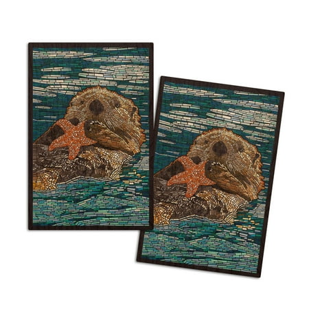 Sea Otter Paper Mosaic (4x6 Birch Wood Postcards 2-Pack Stationary Rustic Home Wall Decor)
Sea Otter Paper Mosaic (4x6 Birch Wood Postcards 2-Pack Stationary Rustic Home Wall Decor)