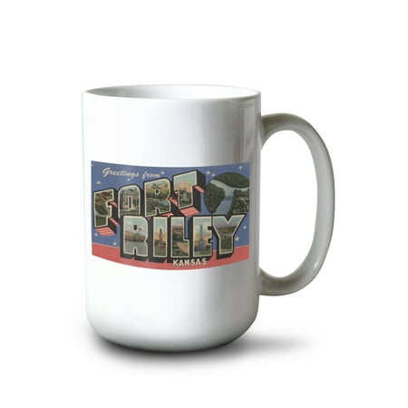 15 fl oz Ceramic Mug Fort Riley Kansas Large Letter Scenes Dishwasher & Microwave Safe
15 fl oz Ceramic Mug Fort Riley Kansas Large Letter Scenes Dishwasher & Microwave Safe