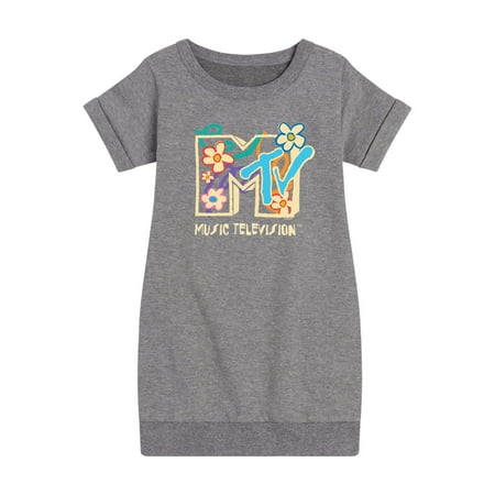 MTV - Drawn Floral Logo - Toddler & Youth Girls Fleece Dress
MTV - Drawn Floral Logo - Toddler & Youth Girls Fleece Dress
