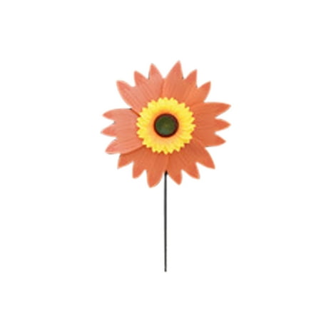 Turntable Sunflower Traditional Windmill Outdoor Courtyard Garden Decoration