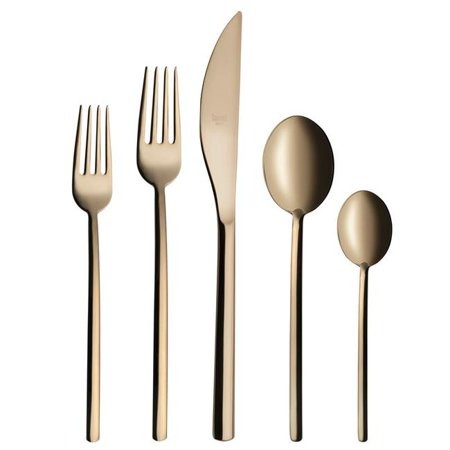 Due Champagne Cutlery Set - 5 Piece