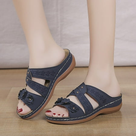 bvgfsahne Women Slope Heel Slippers Summer Fashion Slope Heel Thick Soled Massage Retro Beach Slippers
bvgfsahne Women Slope Heel Slippers Summer Fashion Slope Heel Thick Soled Massage Retro Beach Slippers
