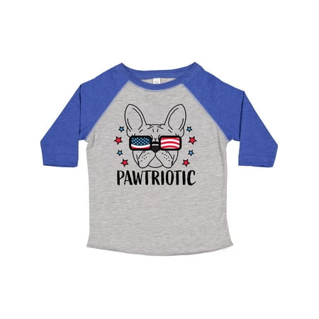 Inktastic Pawtriotic with French Bulldog in American Flag Sunglasses Gift Toddler Boy or Toddler Girl T-Shirt
Inktastic Pawtriotic with French Bulldog in American Flag Sunglasses Gift Toddler Boy or Toddler Girl T-Shirt