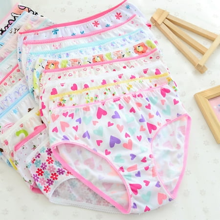Uccdo 6 Pack Kids Toddler Underpants Children Girls Cotton Print Briefs Panties 0-12Y Random Color
Uccdo 6 Pack Kids Toddler Underpants Children Girls Cotton Print Briefs Panties 0-12Y Random Color