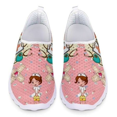 Doctor Nursing Printed Summer Ladies Flats Shoes Female Walking Shoes Slip On Sneakers Soft Loafers Women Footwear Big Size 2024
Doctor Nursing Printed Summer Ladies Flats Shoes Female Walking Shoes Slip On Sneakers Soft Loafers Women Footwear Big Size 2024