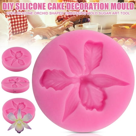 Silicone Mold 3D Orchid Flower Shape Embossing Fondant Cake Decor Tools Kitchen Supplies New
Silicone Mold 3D Orchid Flower Shape Embossing Fondant Cake Decor Tools Kitchen Supplies New