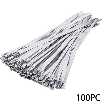 Yrtoes Tools & Home Improvement Power Tool Organizer 100PCS 304 Stainless Steel Exhaust Wrap Coated Metal Locking Cable Zip Ties
Yrtoes Tools & Home Improvement Power Tool Organizer 100PCS 304 Stainless Steel Exhaust Wrap Coated Metal Locking Cable Zip Ties