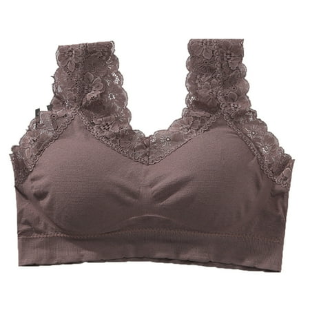 RPVATI Women s Lace Bralette Sports Bralettes for Women Soft Padded Wireless Crop Top
RPVATI Women s Lace Bralette Sports Bralettes for Women Soft Padded Wireless Crop Top