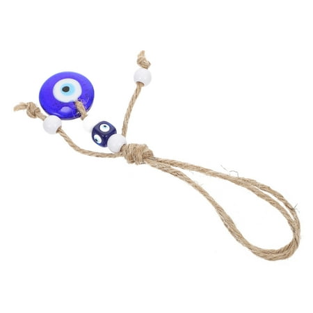 Blue Car Decor Eyes Pendant Evil Hanging Key Holder Dashboard Decorations 2 Pcs