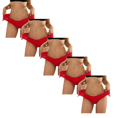 Womens Underwear Brief Seamless V Shaped Belly Support During Pregnancy Breathable Low Waist Panties5PC
Womens Underwear Brief Seamless V Shaped Belly Support During Pregnancy Breathable Low Waist Panties5PC