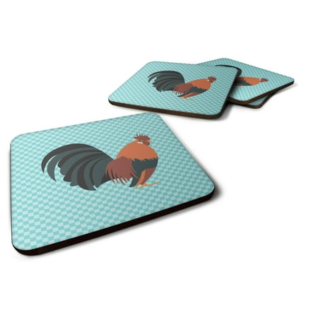 Carolines Treasures BB8010FC Dutch Bantam Chicken Blue Check Foam Coaster Set of 4 3 1/2 x 3 1/2 multicolor
Carolines Treasures BB8010FC Dutch Bantam Chicken Blue Check Foam Coaster Set of 4 3 1/2 x 3 1/2 multicolor