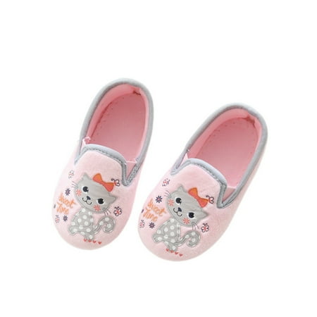 Oucaili Girls Bedroom Casual Slip On House Slippers Cozy Breathable Fuzzy Slides Cat Printed Animal Plush Slipper Pink 7C
Oucaili Girls Bedroom Casual Slip On House Slippers Cozy Breathable Fuzzy Slides Cat Printed Animal Plush Slipper Pink 7C