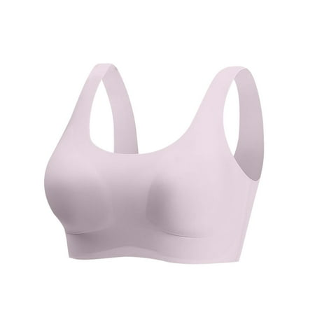 Rewenti Wireless Bras Women s Large Sized Seamless Comfortable Breathable Underwear Daily Bra Pink M(M)
Rewenti Wireless Bras Women s Large Sized Seamless Comfortable Breathable Underwear Daily Bra Pink M(M)