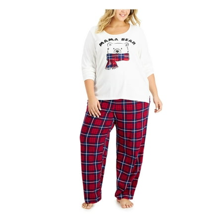 FAMILY PJs Sets Red Pull over Graphic Long Sleeve Crew Neck T-Shirt Straight leg Sleepwear Size 3X
FAMILY PJs Sets Red Pull over Graphic Long Sleeve Crew Neck T-Shirt Straight leg Sleepwear Size 3X