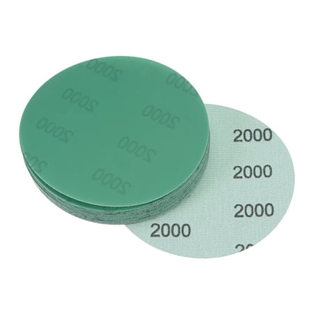 20 Pack Green Film Sandpapers 2000 Grits 5 Hook and Loop Backed Random Orbital Sanding Discs
20 Pack Green Film Sandpapers 2000 Grits 5 Hook and Loop Backed Random Orbital Sanding Discs