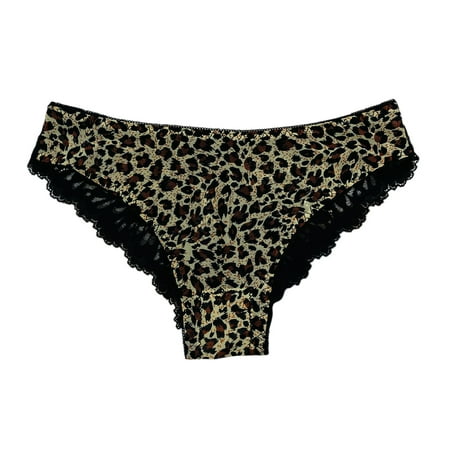 JDEFEG Silk Thong Lace Panties For Womens Leopard Print Bikini Underwear Half Back Coverage Panties Lace Panties For Women Pack 12 Polyester Coffee
JDEFEG Silk Thong Lace Panties For Womens Leopard Print Bikini Underwear Half Back Coverage Panties Lace Panties For Women Pack 12 Polyester Coffee