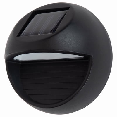 Fusion 2PK 2 Pack Solar Round Wedge Light - 6 Lumen. Features durable metal const 
Fusion 2PK 2 Pack Solar Round Wedge Light - 6 Lumen. Features durable metal const