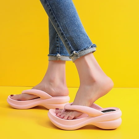 STEADY Cool Slippers Home Bathroom Home Light Soft-soled Slippers For Women Platform Slippers Pink / 39
STEADY Cool Slippers Home Bathroom Home Light Soft-soled Slippers For Women Platform Slippers Pink / 39