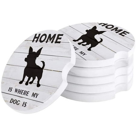ZHANZZK Vintage Wooden Plank Home Where is My Dog is Set of 2 Car Coaster for Drinks Absorbent Ceramic Stone Coasters Cup Mat with Cork Base for Home Kitchen Room Coffee Table Bar Decor
ZHANZZK Vintage Wooden Plank Home Where is My Dog is Set of 2 Car Coaster for Drinks Absorbent Ceramic Stone Coasters Cup Mat with Cork Base for Home Kitchen Room Coffee Table Bar Decor