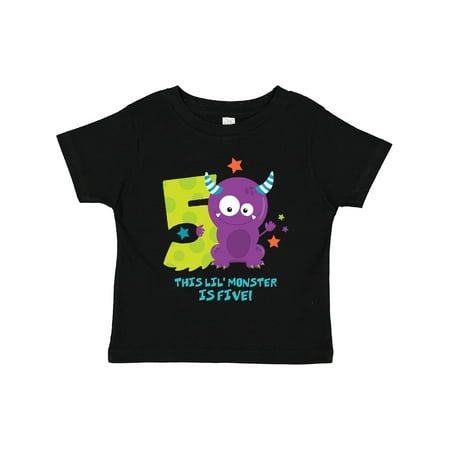 Inktastic Monster 5th Birthday Gift Toddler Boy or Toddler Girl T-Shirt 
Inktastic Monster 5th Birthday Gift Toddler Boy or Toddler Girl T-Shirt