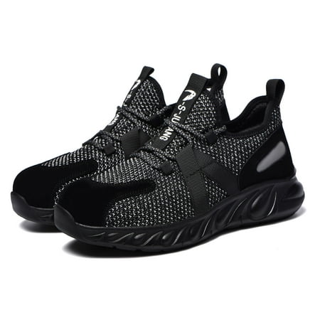 Steel Toe Work Shoes for Men Women Breathable Lightweight Industrial Sneakers Safety Shoes
Steel Toe Work Shoes for Men Women Breathable Lightweight Industrial Sneakers Safety Shoes