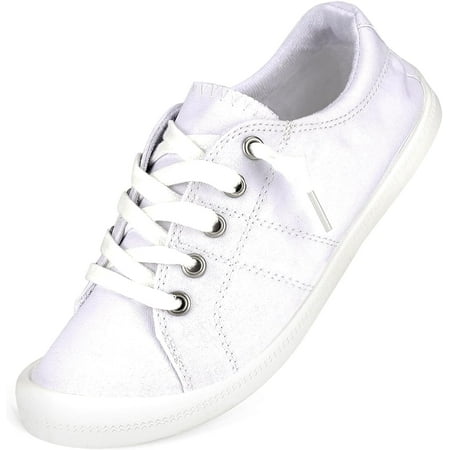 Women s Low Top Sneaker - Round Toe Comfort Casual Canvas Shoes Sneakers for Walking for Women
Women s Low Top Sneaker - Round Toe Comfort Casual Canvas Shoes Sneakers for Walking for Women