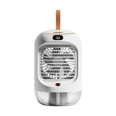 Henpk Portable Fan Desk Fan Portable Air Conditioner USB Chargeable Personal Small Air Conditioner with 3-Speed Humidifier And Light for Home Office Bedroom on Clearance 
Henpk Portable Fan Desk Fan Portable Air Conditioner USB Chargeable Personal Small Air Conditioner with 3-Speed Humidifier And Light for Home Office Bedroom on Clearance