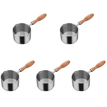TINKSKY 5pcs Household Saucepan with Handle Multi-function Milk Pot Milk Sauce Pan for Boiling Eggs
TINKSKY 5pcs Household Saucepan with Handle Multi-function Milk Pot Milk Sauce Pan for Boiling Eggs