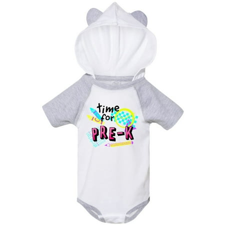 Inktastic Time for Pre-K Gift Baby Boy or Baby Girl Bodysuit
