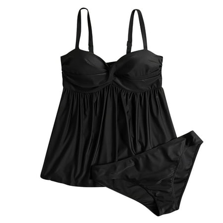 Women s Plus Size Swimsuits Tummy Control High Waisted Swimming Suit Two Piece Tankini
Women s Plus Size Swimsuits Tummy Control High Waisted Swimming Suit Two Piece Tankini