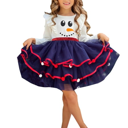 Kids Children Girls Dress Christmas Long Sleeve Cartoon Snowman Tree Prints Mesh Cake Dress Flower Girls Dresses Long Sleeve Leotard with Baby Girl Chambray Long Sleeve Girl Christmas Outfit Floral
Kids Children Girls Dress Christmas Long Sleeve Cartoon Snowman Tree Prints Mesh Cake Dress Flower Girls Dresses Long Sleeve Leotard with Baby Girl Chambray Long Sleeve Girl Christmas Outfit Floral
