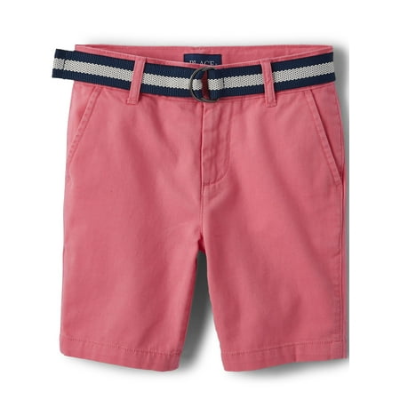 The Children s Place Toddler Boy Belted Chino Short Sizes 12M-5T