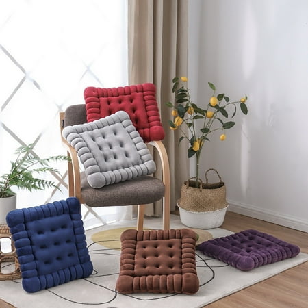 Ludlz Chair Cushion Soft Touch High Elasticity Good Resilience Comfortable Breathable Resting Solid Color Square Biscuit Pearl Cotton Seat Pad Throw Pillow for Living Room
Ludlz Chair Cushion Soft Touch High Elasticity Good Resilience Comfortable Breathable Resting Solid Color Square Biscuit Pearl Cotton Seat Pad Throw Pillow for Living Room